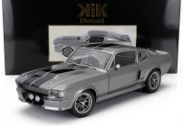 Kk-scale Ford usa Mustang Shelby Gt500 Eleanor Coupe 1967 1:12 Šedá Černá