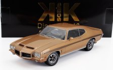 Kk-scale Pontiac Le Mans Gto 1972 1:18 Světle Hnědá Met.