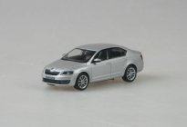 Abrex Škoda Octavia III (2012) 1:43 - Stříbrná Brilliant Metalíza