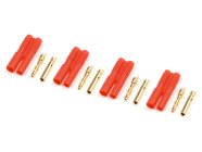 Konektor zlacený 2.0mm plastové pouzdro (4)