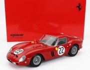 Kyosho Ferrari 250 Gto 3.0l V12 Team Equipe Nationale Belge N 22 1:18, červená