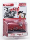 Kyosho Ferrari Dino 206 N 17 Racing 1967 - The Circuit Wolf - Yatabe Rs - By Satoshi Ikezawa - Manga Movie 1:64 Red