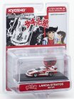 Kyosho Lancia Stratos Turbo Gr.5 N 10 1977 - The Circuit Wolf - By Satoshi Ikezawa - Manga Movie 1:64 Bílá Červená