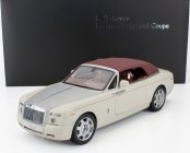 Kyosho Rolls royce Phantom Drophead Cabriolet 2-door 2013 1:18 Angličtina Bílá