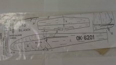 L-13 BLANÍK stavebnice, rozpětí 540mm Classic models