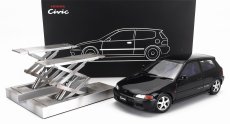 Lcd-model Honda Civic Sir Ii Eg6 Vtec 1993 1:18 Black