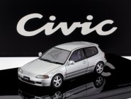 Lcd-model Honda Civic Sir Ii Eg6 Vtec 1993 1:43 Silver