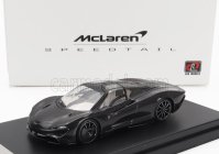 Lcd-model Mclaren Speedtail 2019 1:64 Černá Uhlíková Vlákna