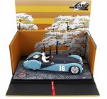 Le mans miniatures Bugatti F1  Type 57s 45 N 16 A.c.f. Gp 1937 Pierre Wimille 1:18 2 Tóny Matné Modré