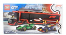Lego Accessories Lego City - F1  Truck Car Transporter Red Bull Rb20 + Aston Martin Amr24 Cars 2024 - 1086 Pezzi - 1086 Pcs Různé