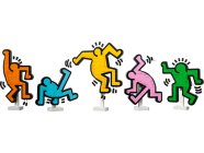 LEGO Art - Keith Haring – Tančící postavy