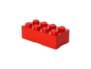 LEGO box na svačinu 100x200x75mm - červený