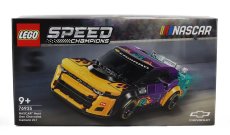 Lego Chevrolet Lego Speed Champion - Camaro Zl1 N 94 Racing Nascar 2022 1:29 Žlutá Zelená Fialová