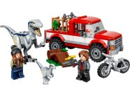 LEGO Jurassic World - Odchyt velociraptorů Blue a Bety