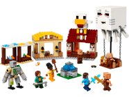 LEGO Minecraft - Balón v podobě ďasa a útok na vesnici