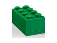 LEGO mini box 46x92x43mm - tmavě zelený