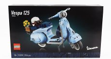 Lego Piaggio Lego - Vespa 125 1960s - 1106 Pezzi - 1106 Pieces 1:6 Světle Modrá