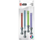 LEGO set gelových per Star Wars světelný meč - 4ks
