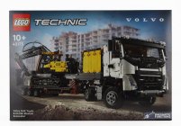 Lego Volvo Lego Technic - Fmx 540 Truck Pianale Trasporto Ec230e Escavatore - Electirc Excavator 2021 1:22 Bílá