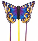 Létající drak Motýl, fialovo-žlutý 133x83 cm