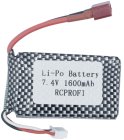 LiPo sada 7,4V 1600mAh MT-TWIN