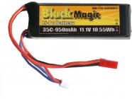 LiPol Black Magic 11.1V 950mAh 35C JST