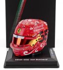 Looksmart Bell helmet Casco Helmet F1 Carlos Sainz Team Ferrari Hp N 55 Winner Mexico Gp 2024 1:5 Red