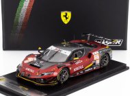 Looksmart Ferrari 296 Gt3 3.0l Turbo V6 Team Jmw Motorsport N 66 24h Le Mans 2024 Giacomo Petrobelli - Larry Ten Voorde - Salih Yoluc 1:43 Červená Černá