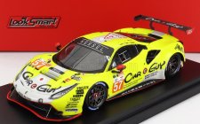 Looksmart Ferrari 488 Gte Evo 3.9l Turbo V8 Team Kessel Racing N 57 1:43, žlutá