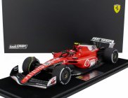 Looksmart Ferrari F1  Sf-23 Team Scuderia Ferrari N 55 Usa Las Vegas Gp 2023 Carlos Sainz 1:18 Červená Bílá Černá