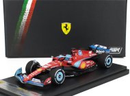 Looksmart Ferrari F1  Sf-24 Team Scuderia Ferrari N 16 3rd Miami Gp 2024 Charles Leclerc 1:43 Červená Černá Světle Modrá