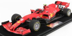 Looksmart Ferrari F1  Sf1000 Team Scuderia Ferrari Mission Winnow N 16 2nd Austrian Gp 2020 Charles Leclerc - Con Vetrina - With Showcase 1:18 Matt Red