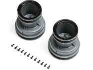 Losi disk kola MT šedý, beadlock černý (2): Mini LMT