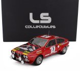 Ls-collectibles Alfa romeo Alfetta Gt Gr.2 (night Version) N 3 3rd Rally Tour De Course 1975 Jean Claude Andruet - Yves Jouanny 1:18 Červená Černá