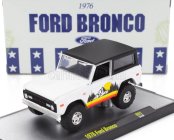 M2-machines Ford usa Bronco 1976 1:64 Bílá Černá