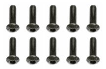 M3x10mm, Imbus šrouby s kulatou hlavou, 10 ks.