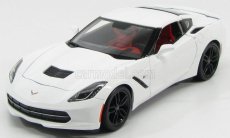 Maisto Chevrolet Corvette Z51 Coupe Stingray 2014 1:18 Bílá