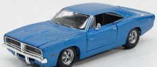 Maisto Dodge Charger R/t 1969 1:25 Světle Modrá Met