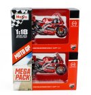 Maisto Ducati Set 2x Desmosedici Gp23 Team Lenovo N 1 World Champion Motogp Season 2023 Francesco Bagnaia + N 23 Motogp Season 2023 Enea Bastianini 1:18 Red