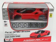 Maisto Ferrari Sf90 Hybrid Stradale 2019 1:24 Červená Černá
