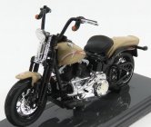 Maisto Harley davidson Flstsb Cross Bones 2008 1:18 Beige