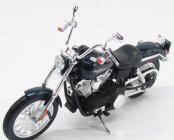 Maisto Harley davidson Fxdbi Dyna Street Bob 2006 1:12 Modrá Met Černá