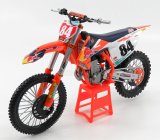 Maisto KTM 450 Sx Red Bull N 84 Jeffrey Herlings Supercross World Champion 2018 1:6 Oranžová Bílá