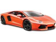 Maisto Lamborghini Aventador Coupé 1:24 oranžová metalíza