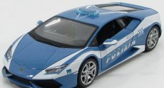 Maisto Lamborghini Huracan Lp610-4 Polizia 2014 1:24 Světle Modrá Bílá