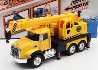 Maisto Mack Anthem Truck 3-assi Cane Gru 2020 1:64 Žlutá Černá