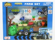 Maisto New holland Farm Set T7-315 Tractor With Accessories 2018 1:64 Různé