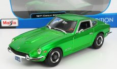 Maisto Nissan Datsun 240z Coupe 1971 1:18 Green Met