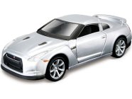 Maisto Nissan GT-R 2009 1:40 stříbrná