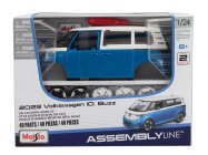 Maisto Volkswagen Id.buzz Minibus 2023 1:24 Světle Modrá S Bílou
